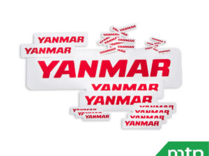 Sticker set Yanmar logo