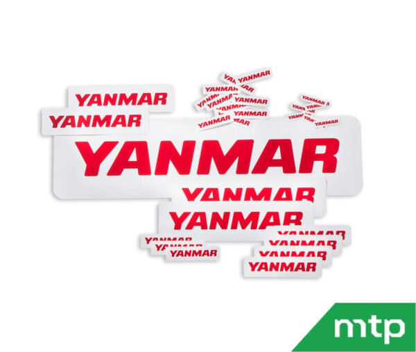 Sticker set Yanmar logo