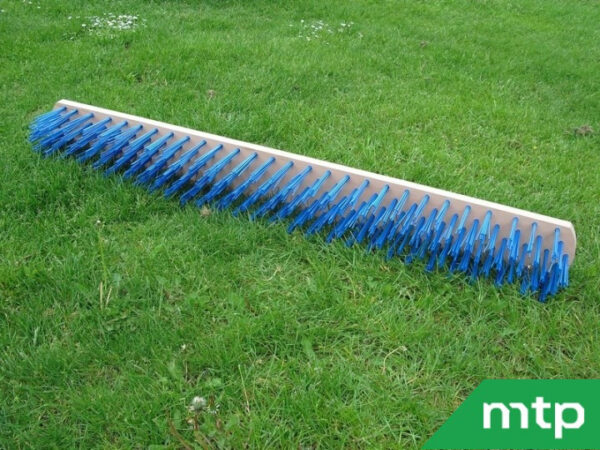Blue broom element artificial turf (soccer)