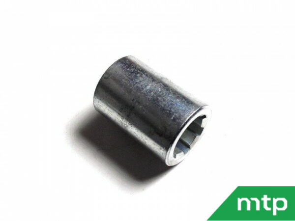 Connection gearbox and central shaft Tecma