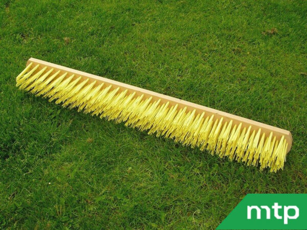Yellow broom element artificial turf (soccer)