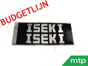 Hood stickers Iseki