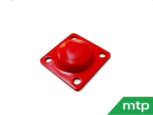 Bearing holder on top of Tecma power harrow