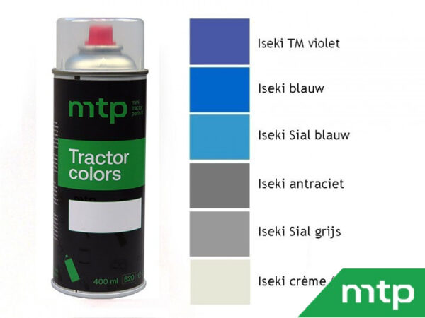 Spray can Iseki colors