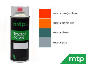 Spray can Kubota colors