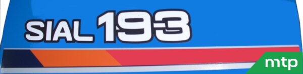 Hood decals Iseki Sial