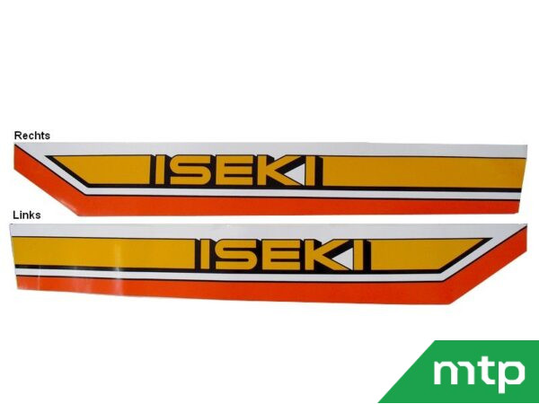 Side screen sticker Iseki TU205