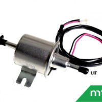 Electric fuel boost pump - round