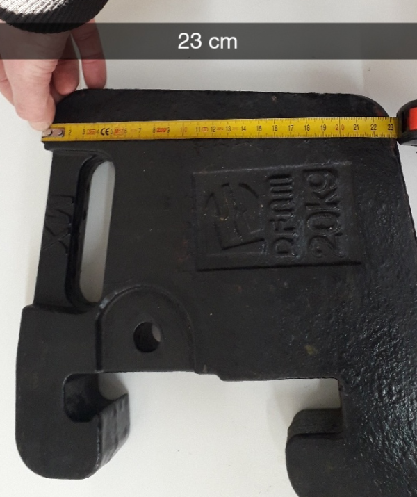 Front weight 20 kg - Image 7