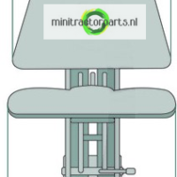 Tractor seat mechanically suspended - Image 4