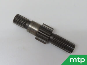 Shaft keyway brake drum right