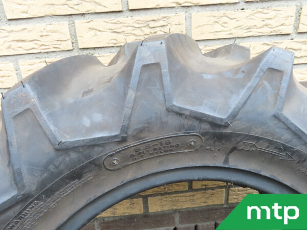 Tractor tire 9.5-18 used - Image 2