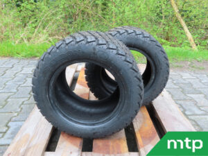 Set of lawn tires 195/50-10 first installation