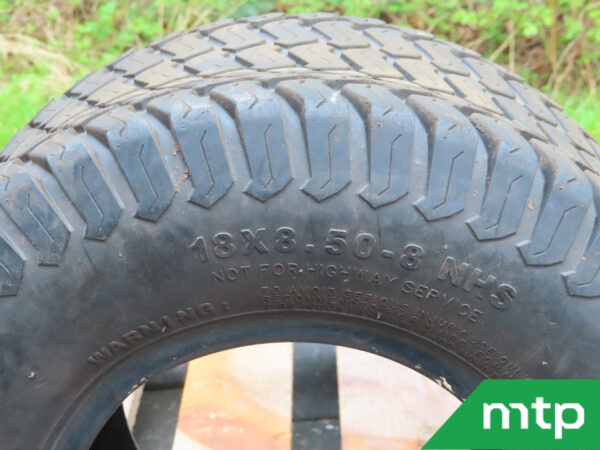 Lawn tire 18x8.50-8 used - Image 3