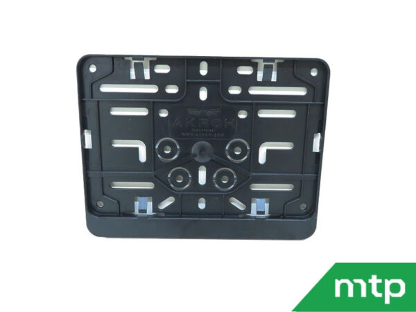 License plate holder plastic