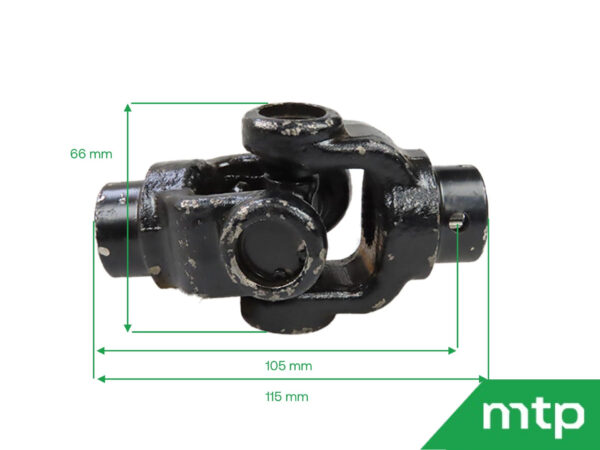 Cross joint 4wd front axle Iseki TU/TX - Image 2