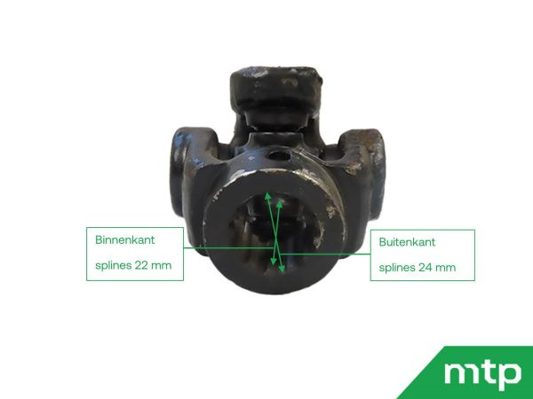 Cross joint drive shaft 88 mm - Image 3