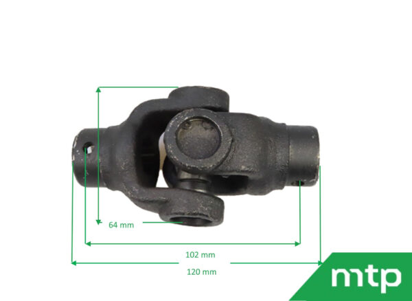 Cross joint 4wd front axle Kubota B - Image 2
