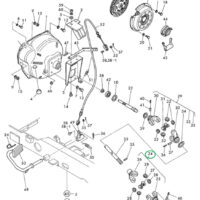 Cross joint 4wd front axle Yanmar F/KE - Image 5