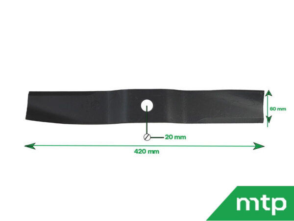 Morgnieux TMC 120 mower blade - Image 2