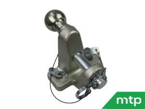 Tow bar with ball hitch
