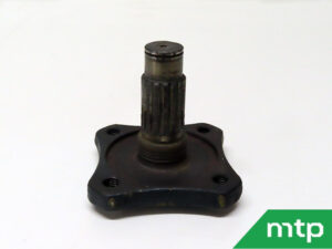 Outgoing 4WD axle with mounting flange Iseki TU