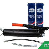 Grease gun with cartridges