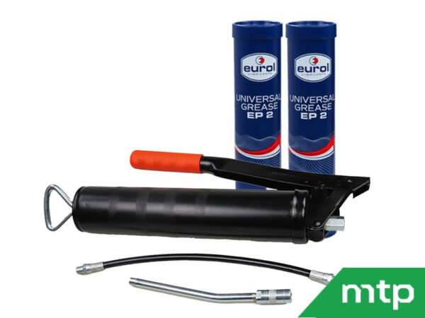 Grease gun with cartridges