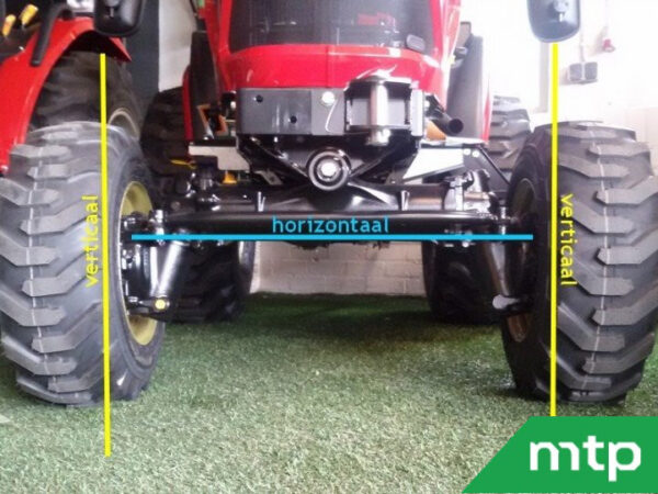 Front axle seal Shibaura SX horizontal - Image 2