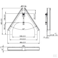 Three-point quick coupling tool triangle - Image 2