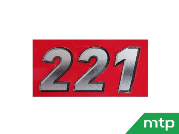 Hood sticker Yanmar type SA221 - Image 2