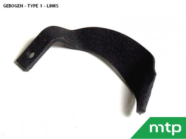 Cutter blade for Japanese cutters - Curved - type 1 - left