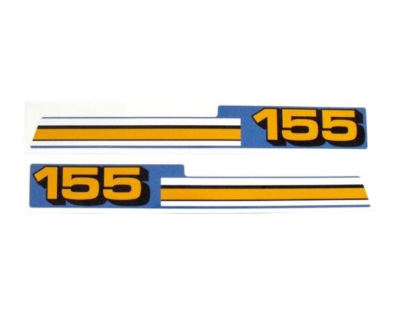 Rear fender decals Iseki Landhope - Image 2