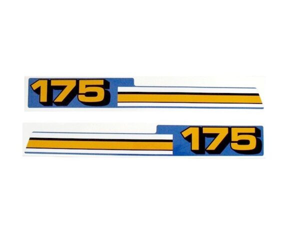 Rear fender decals Iseki Landhope - Image 4