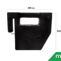 Front weight of mini tractor 13.5 kg - Image 4
