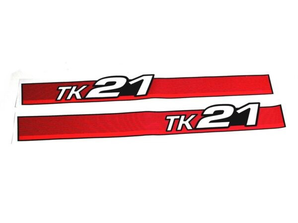 Hood decals Iseki TK - Image 2