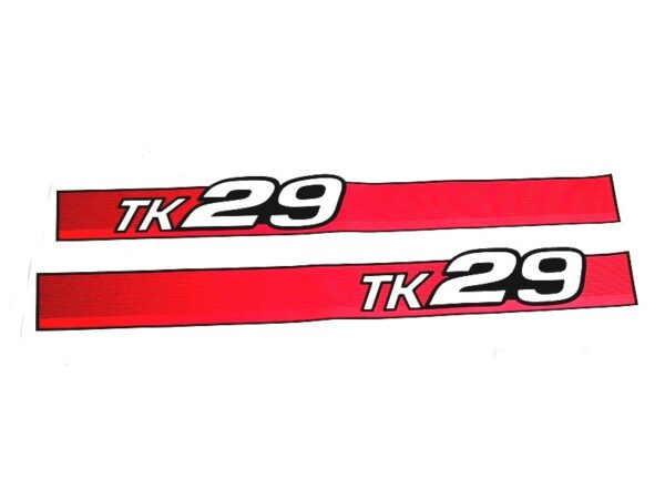 Hood decals Iseki TK - Image 4