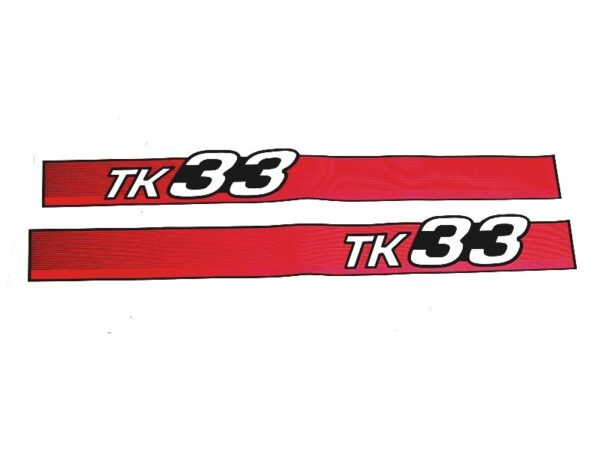 Hood decals Iseki TK - Image 5