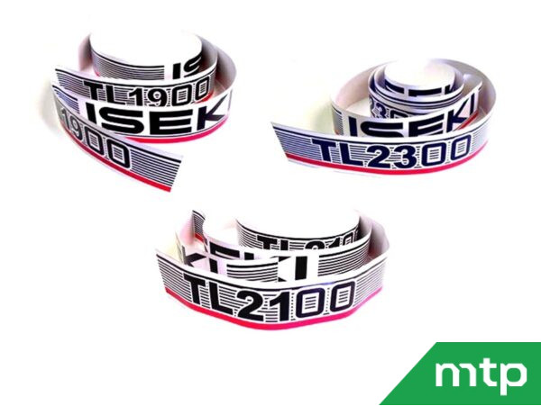 Hood stickers Iseki TL
