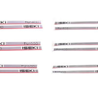 Hood stickers Iseki TU