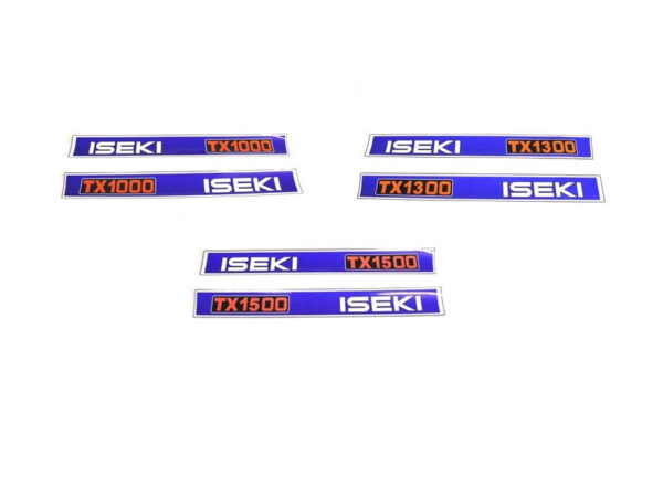 Hood decals Iseki TX