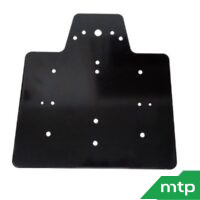 License plate holder 210 x 143 metal