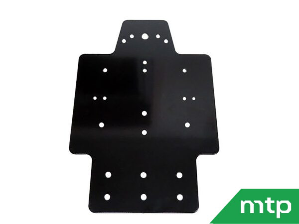 License plate holder 210 x 143 metal deluxe