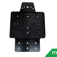 License plate holder 210 x 143 metal deluxe - Image 2
