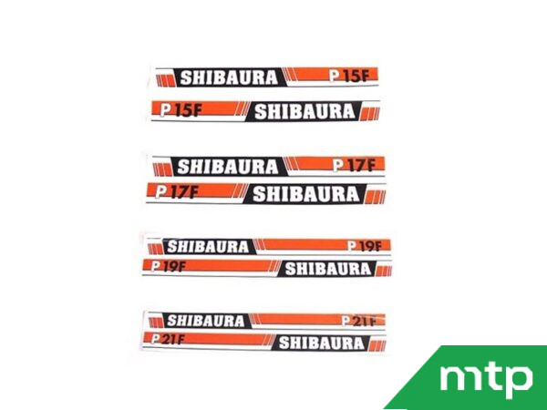 Hood decals Shibaura P
