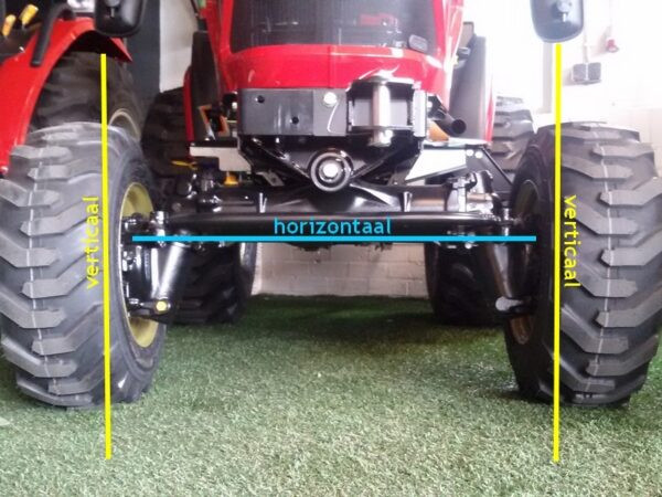 Front axle seal horizontal Kubota BX / GB / B - Image 3