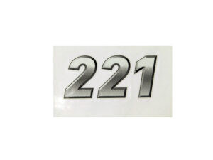 Engine hood decal Yanmar SA221 - 1A8330-65610