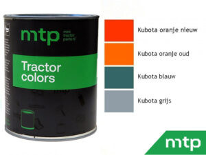 Paint Kubota blue - bargain corner
